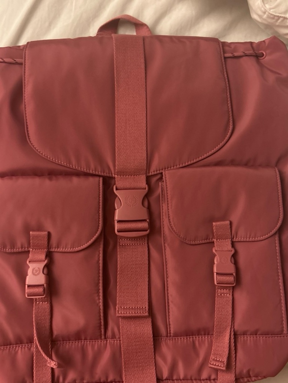 Burgundy Victoria’s secret PINK book bag